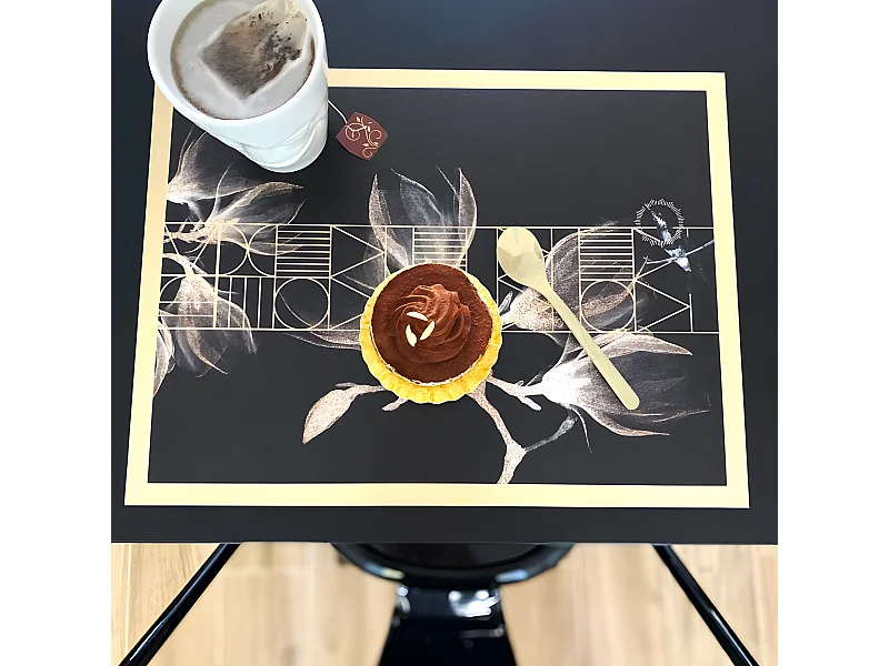 Lot de 4 sets de table L 40xl 30cm - Boho Chic - Vinyle