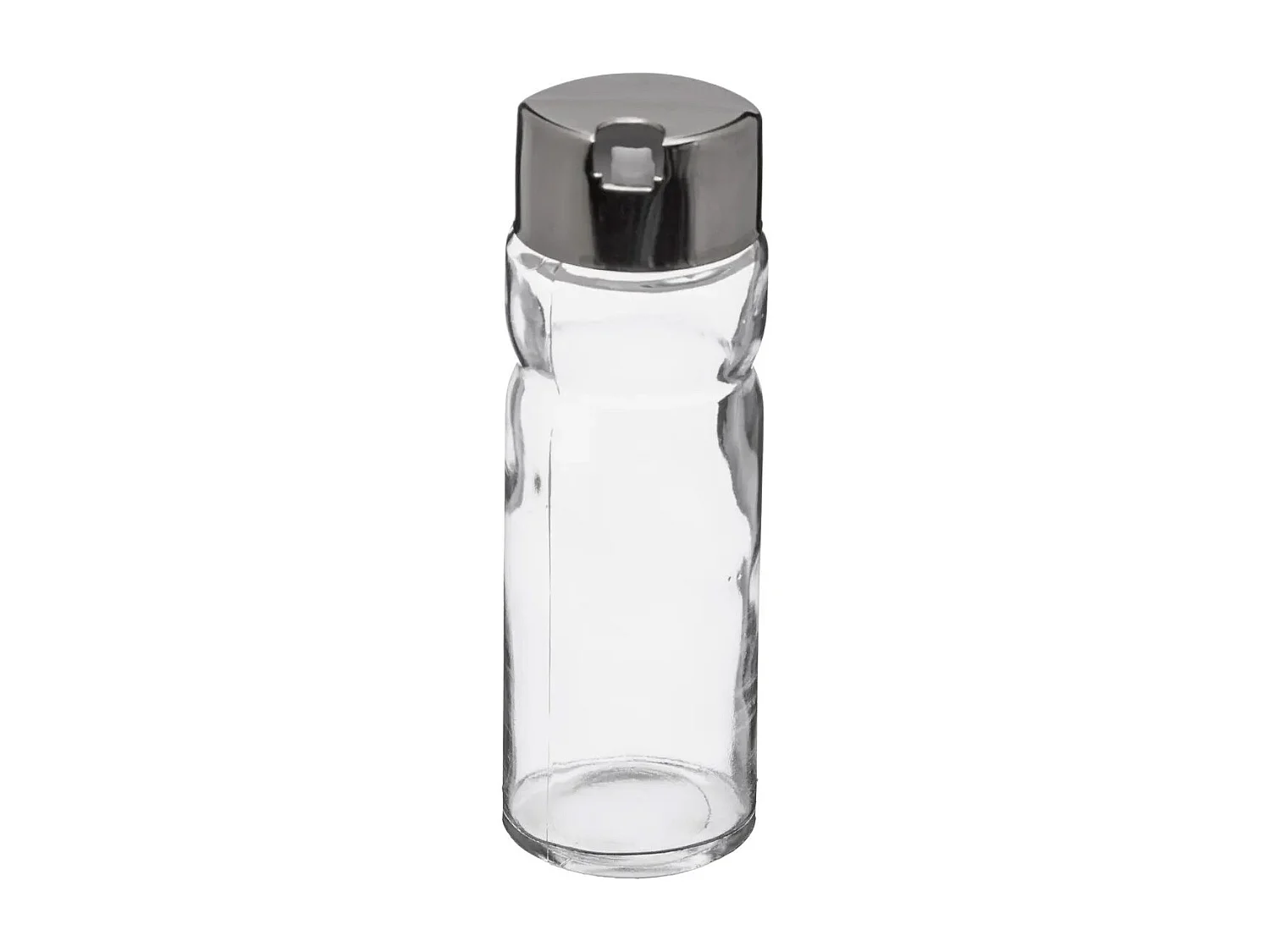 Set con Supporto "Olio Aceto & Sale Pepe" 20cm Argento