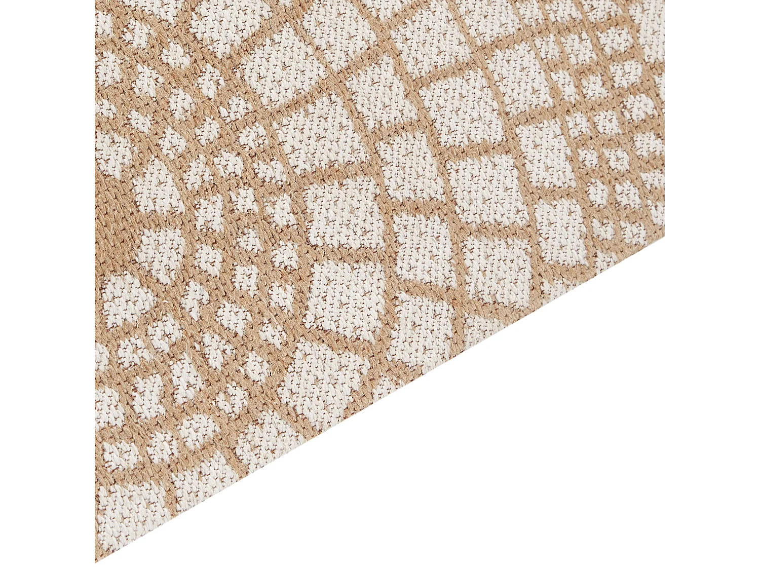 Tapete ARIBA 80 x 150 cm Juta Branco Creme