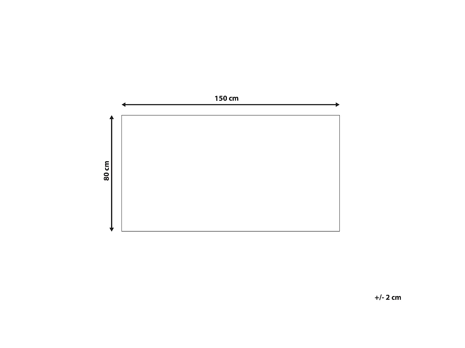 Tapete ARIBA 80 x 150 cm Juta Branco Creme