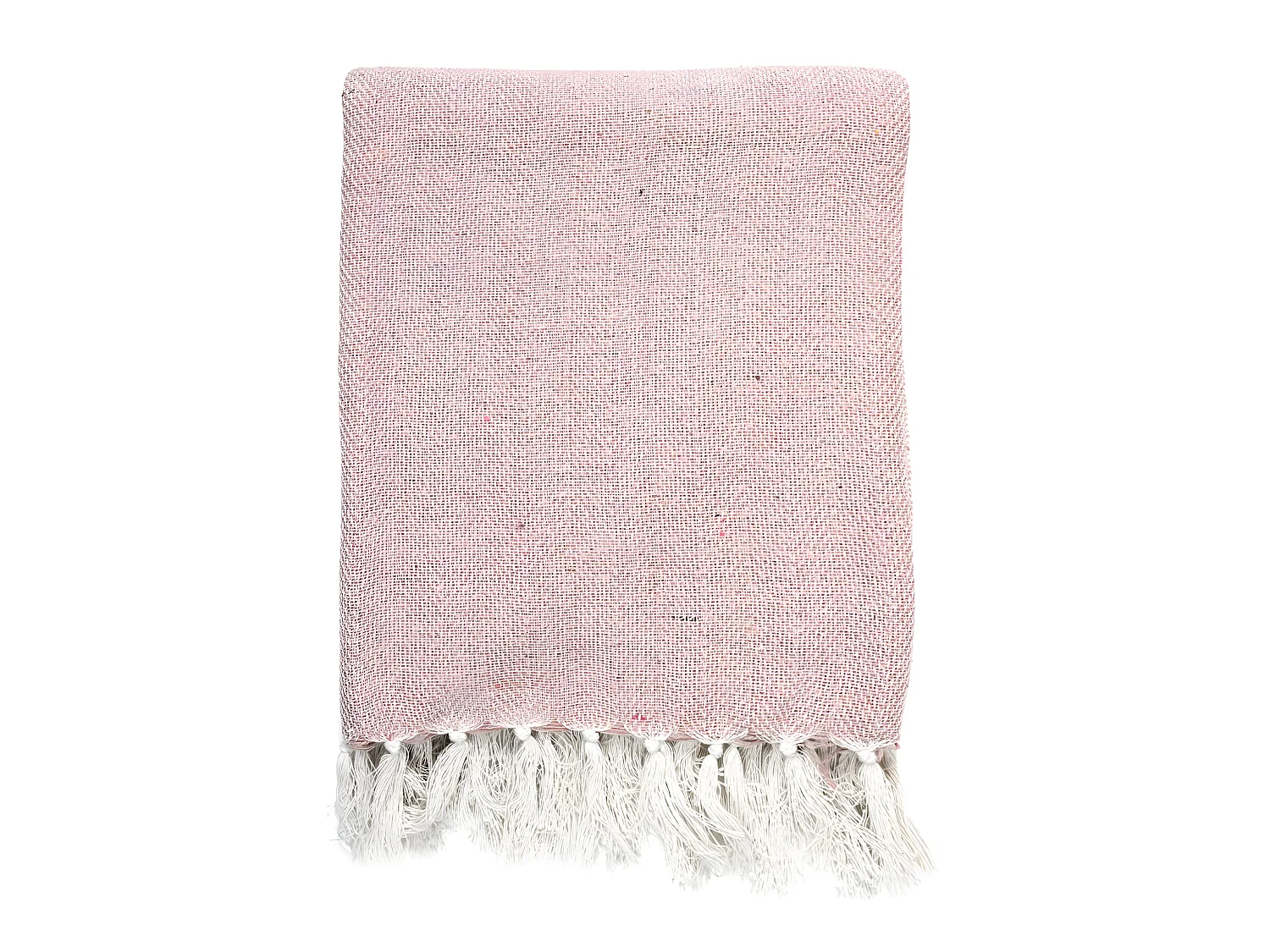 Plaid Jacquard "Nema" 125x150cm Rose