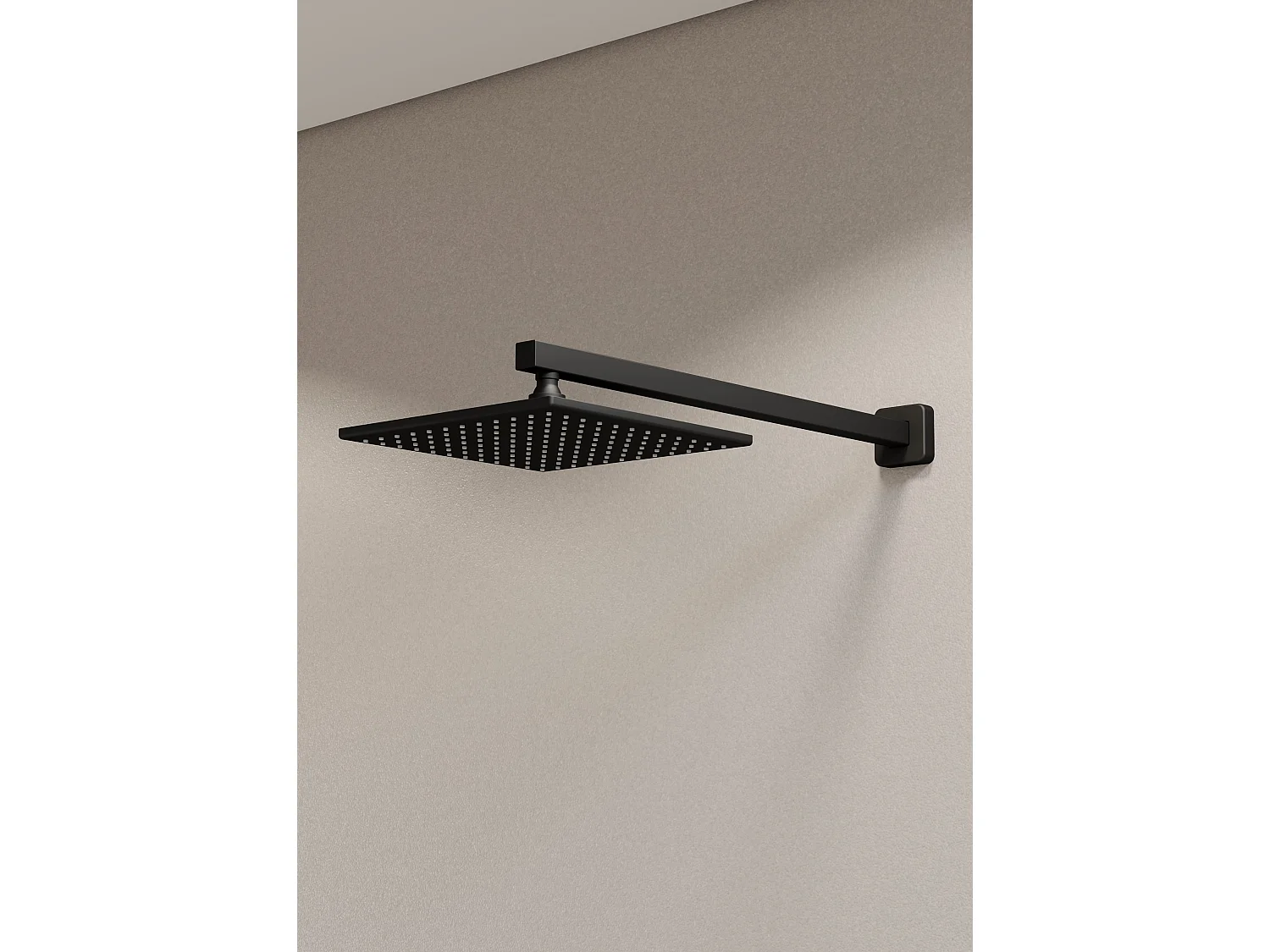 Composition mitigeur de douche Noir - Nunki