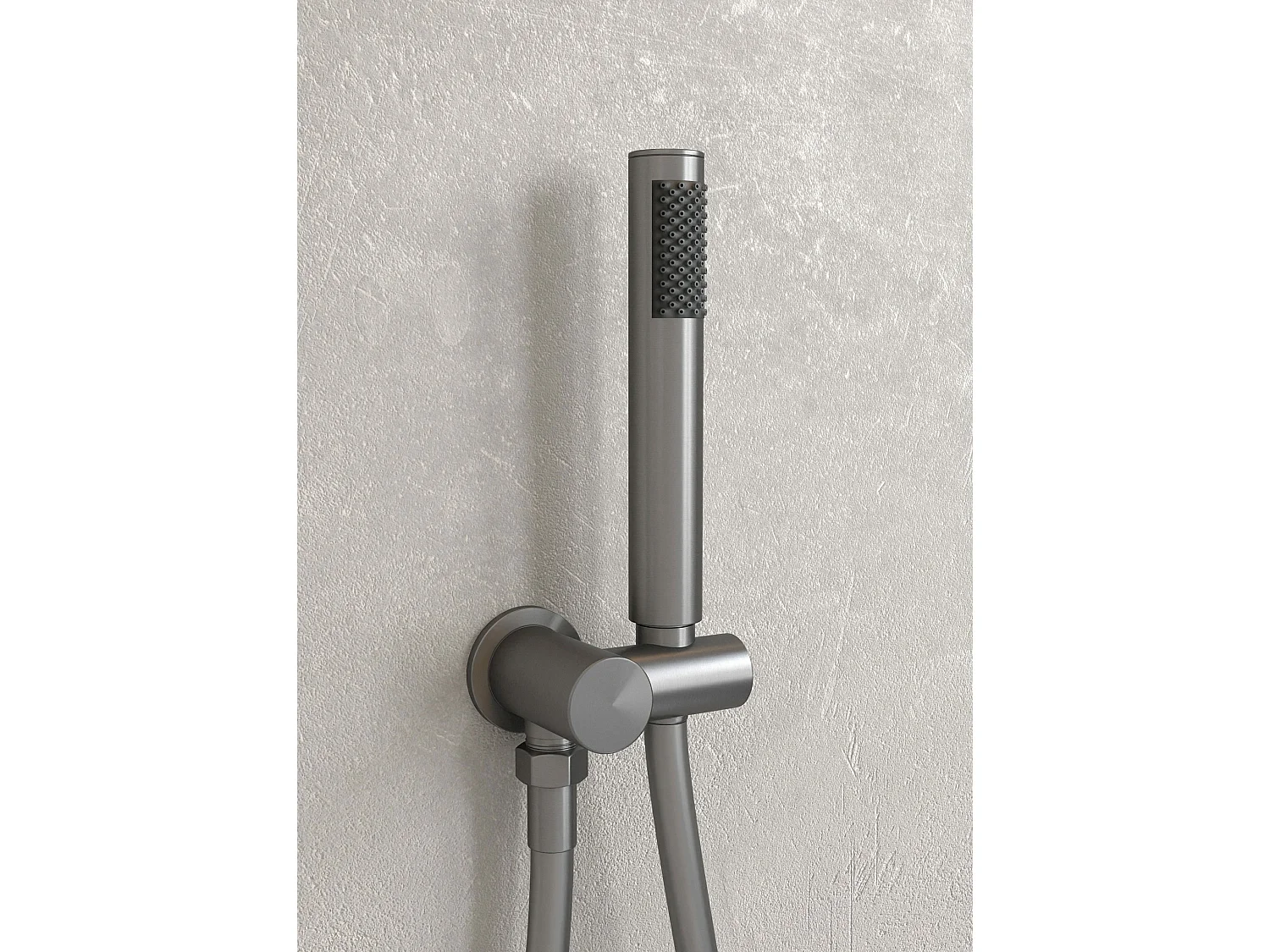 Pack douche thermostatique Gun métal - Corbeau