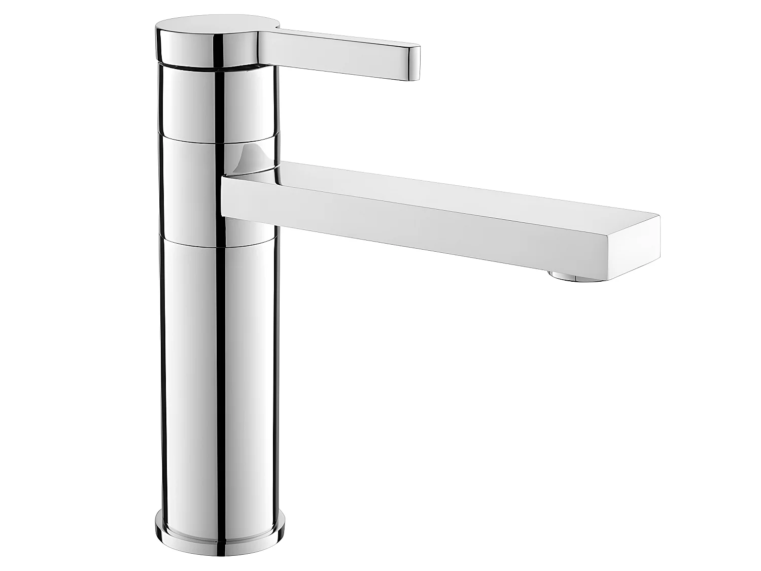 Robinet mitigeur lavabo Chromé - Mintaka