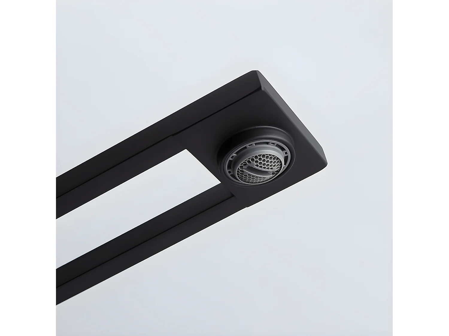Mitigeur lavabo design - Noir mat