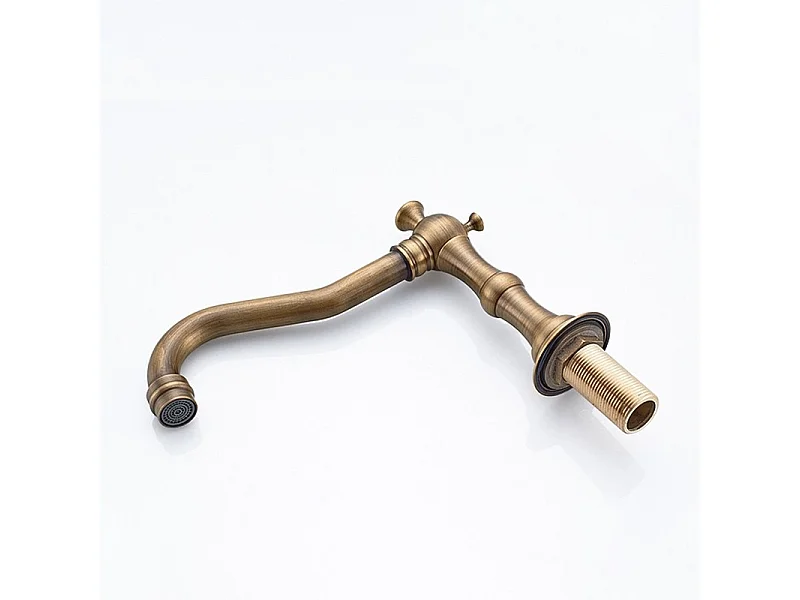 Mélangeur lavabo sur plage antique - Bronze