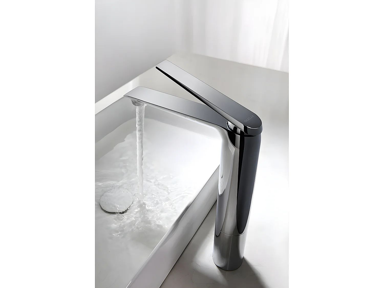 Mitigeur haut pour vasque Chromé - Ptolémée