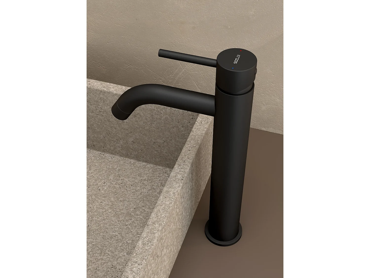 Mitigeur vasque Noir - Corbeau