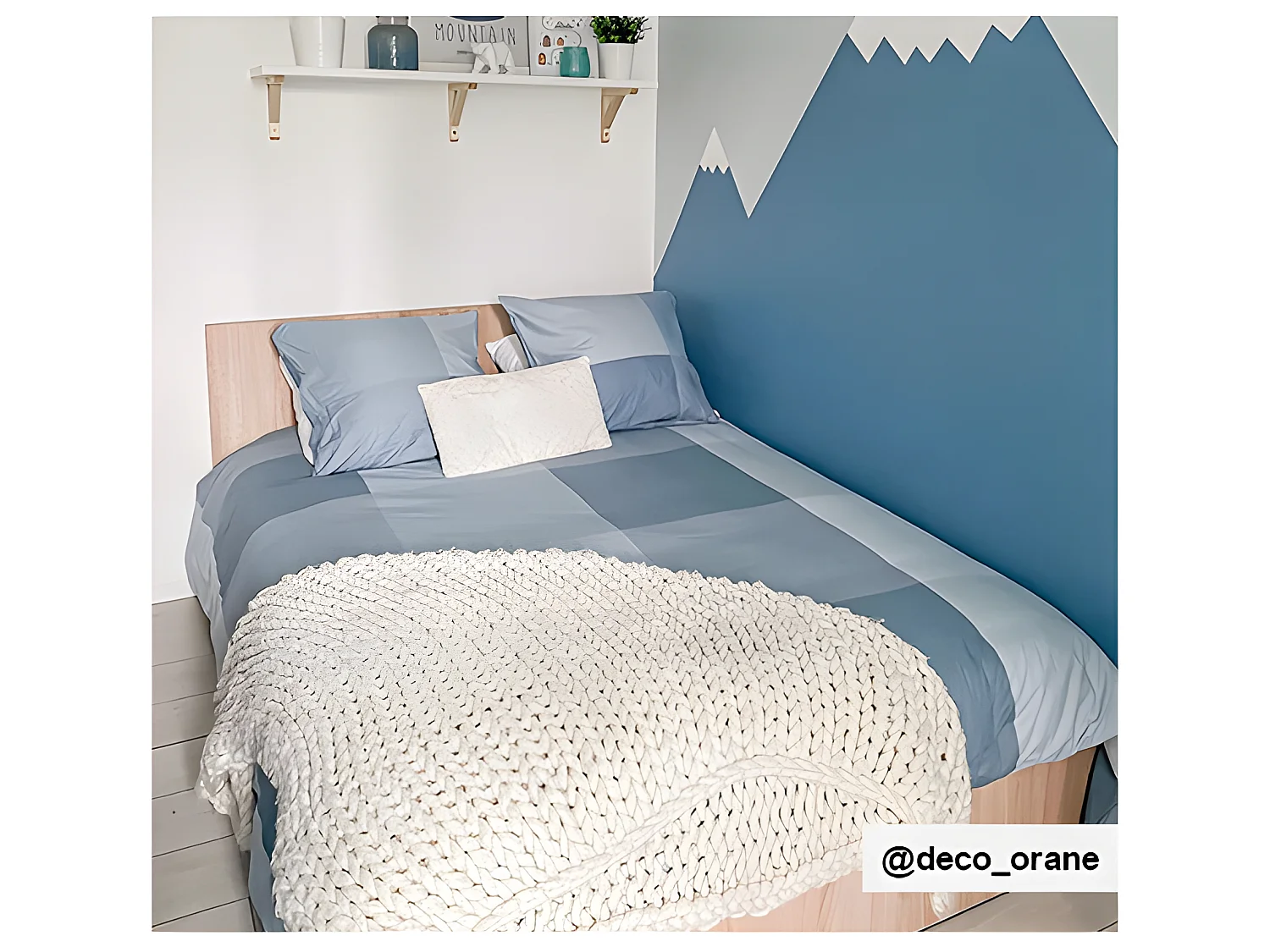 Lit coffre 160 x 200 cm - Coloris : Naturel - ELPHEGE