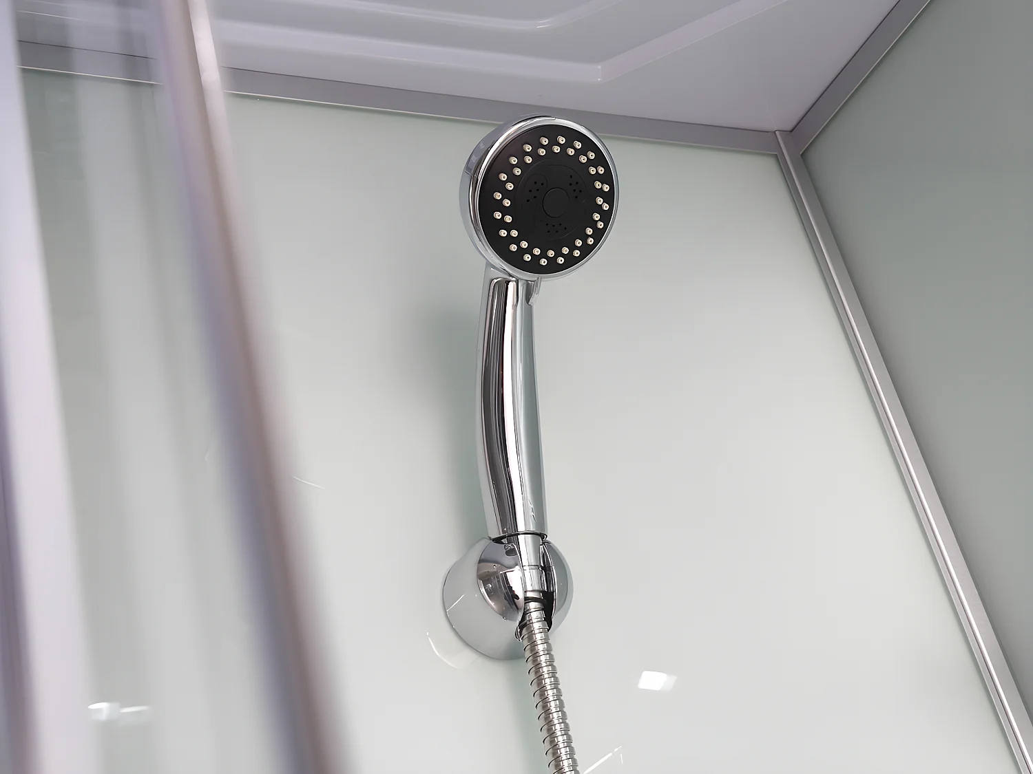 Douchecabine TYRAL - Balneo therapie - 6 massagestralen - tropische regen en douchekop - L90 x l 70 x H212 cm