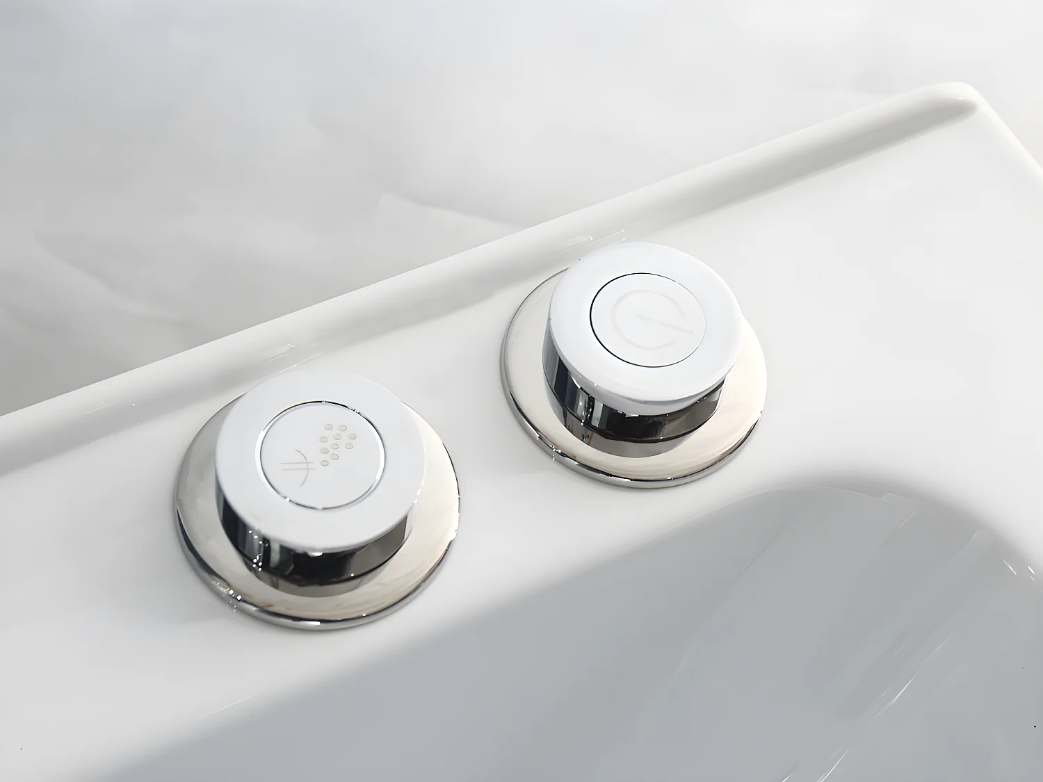 Baignoire douche balnéo - Profilés gris foncé - L150 x P75 x H215 cm - 30 microjets et 6 gros jets - DARIA