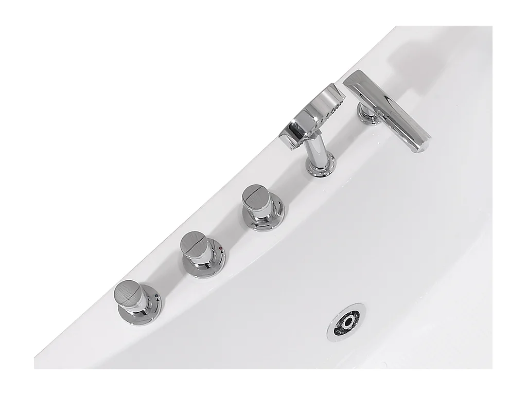 Banheira de canto AGYNESS - 263L - 135*135*A57 cm