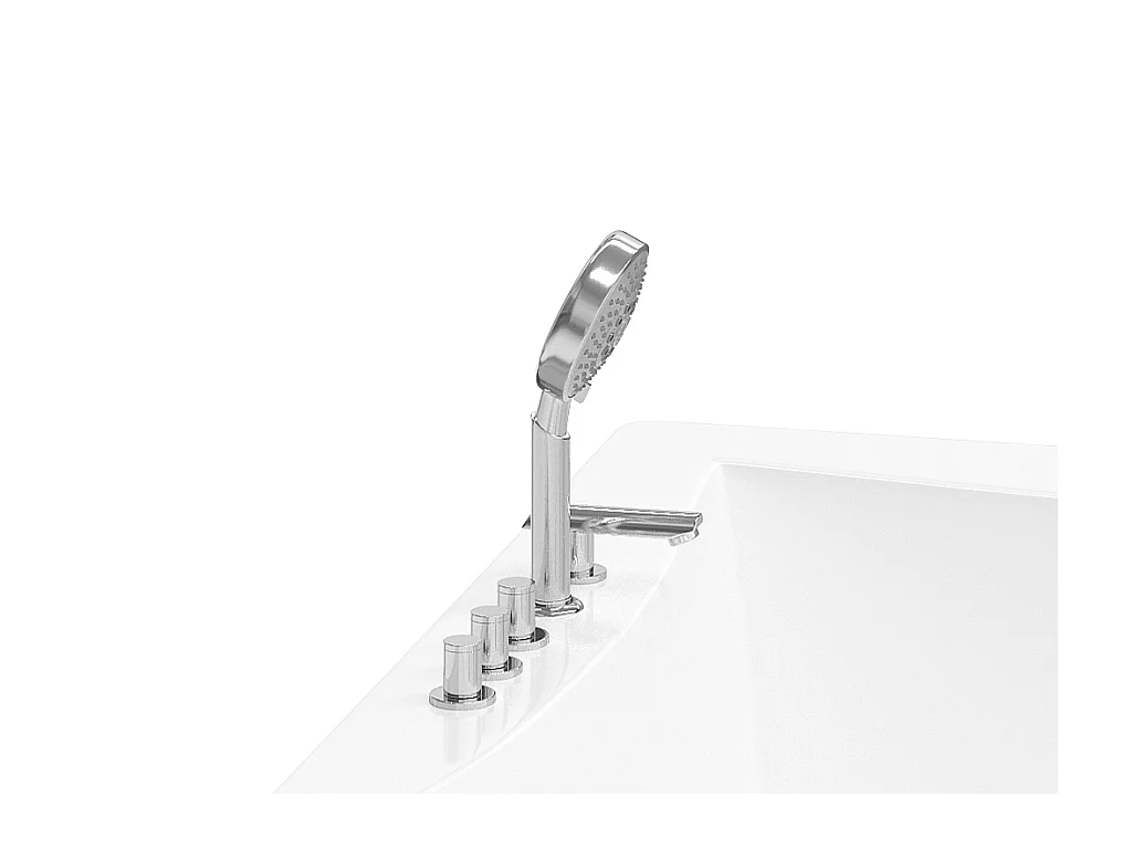 Banheira de canto AGYNESS - 263L - 135*135*A57 cm