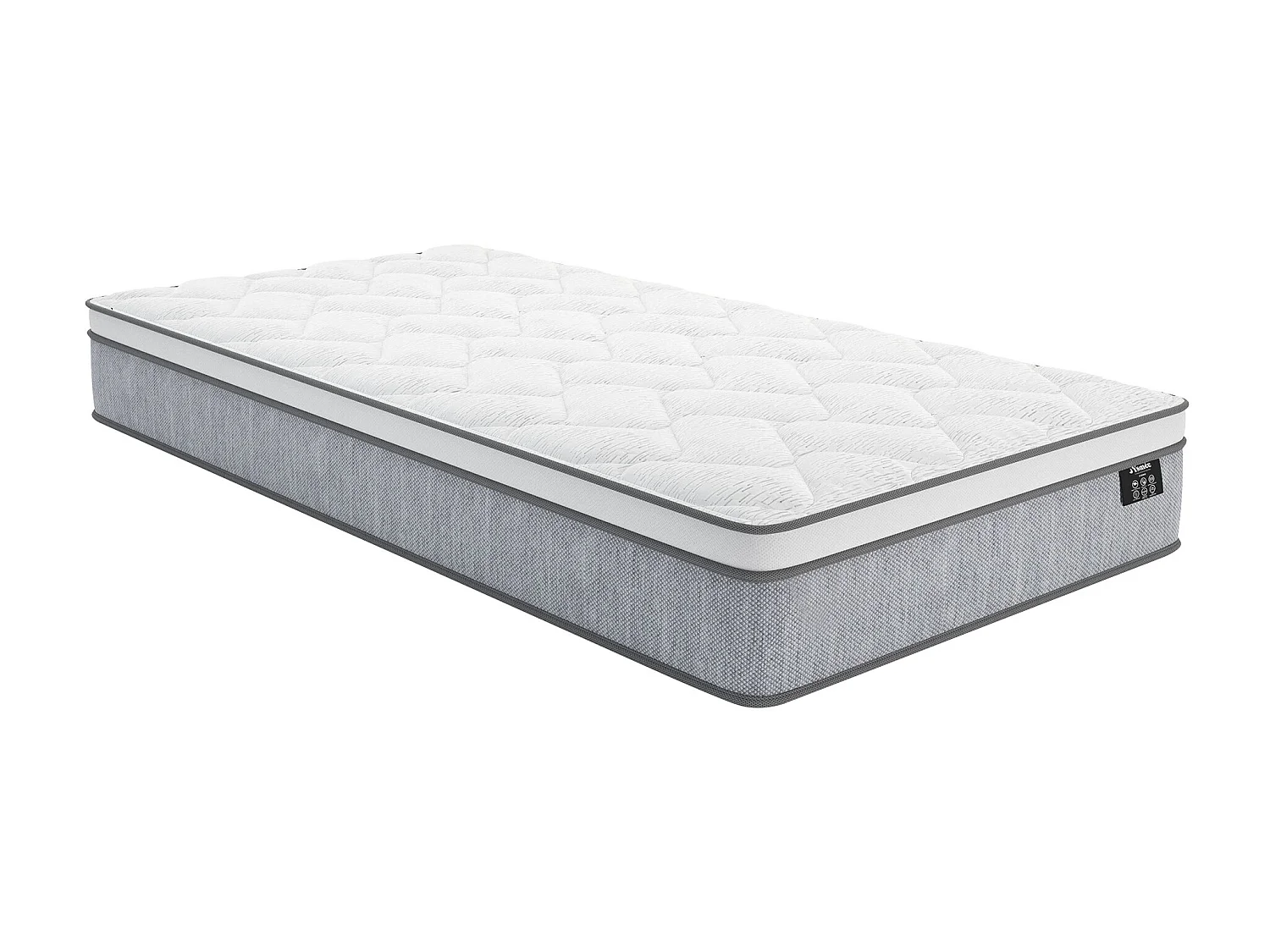 Materac ze sprężynami kieszeniowymi grub. 22cm SERENITE marki YSMÉE - 90 × 190