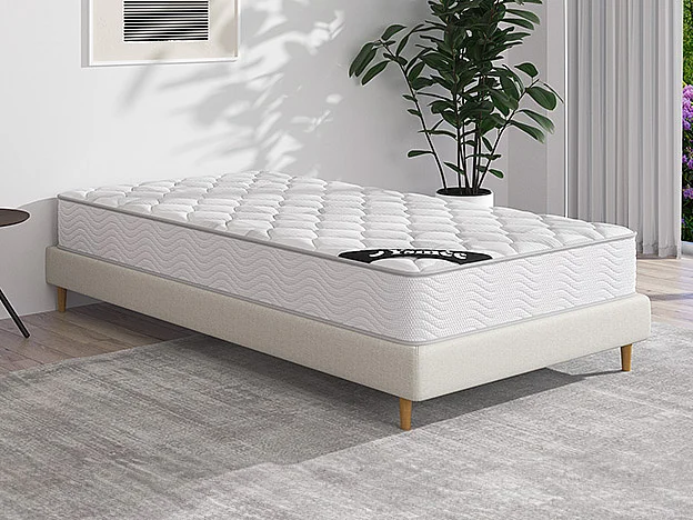 Matelas 90 x 190 cm ressorts ensachés ép.20cm - SONGE de YSMÉE