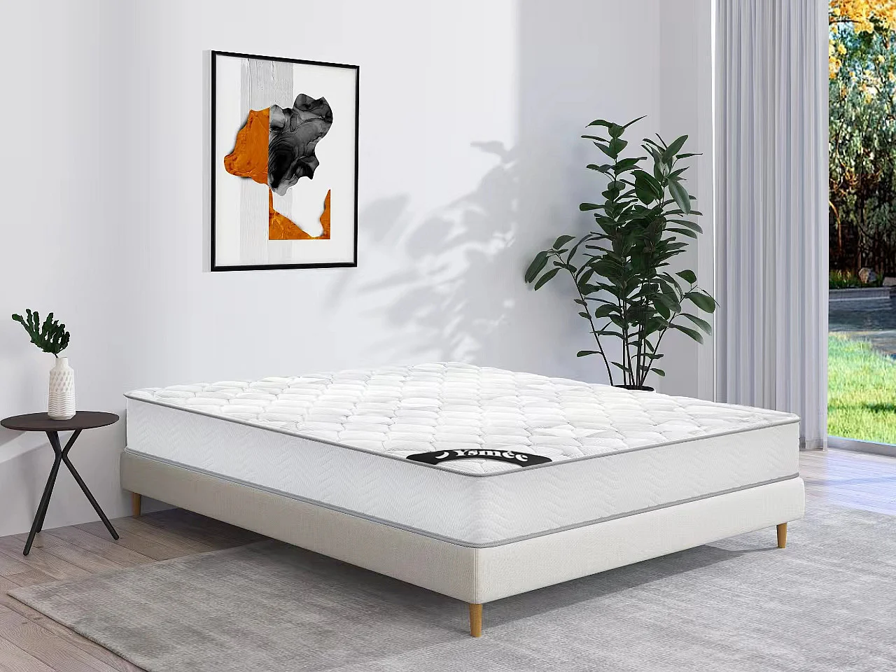 Matelas 160 x 200 cm ressorts ensachés ép.20cm - SONGE de YSMÉE