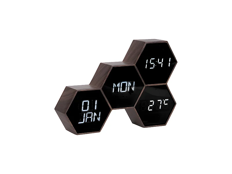 Horloge à poser Six in the mix - Hauteur 12 cm - PRESENT TIME