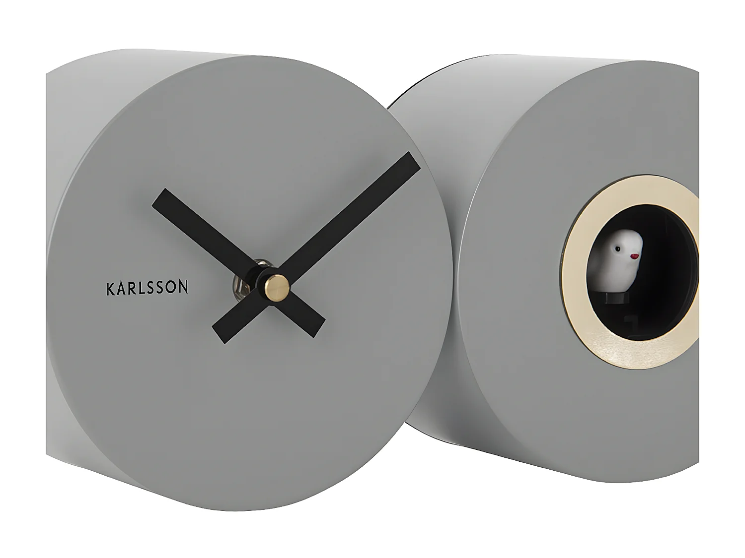 Horloge murale Duo Cuckoo - Hauteur 13 cm - PRESENT TIME