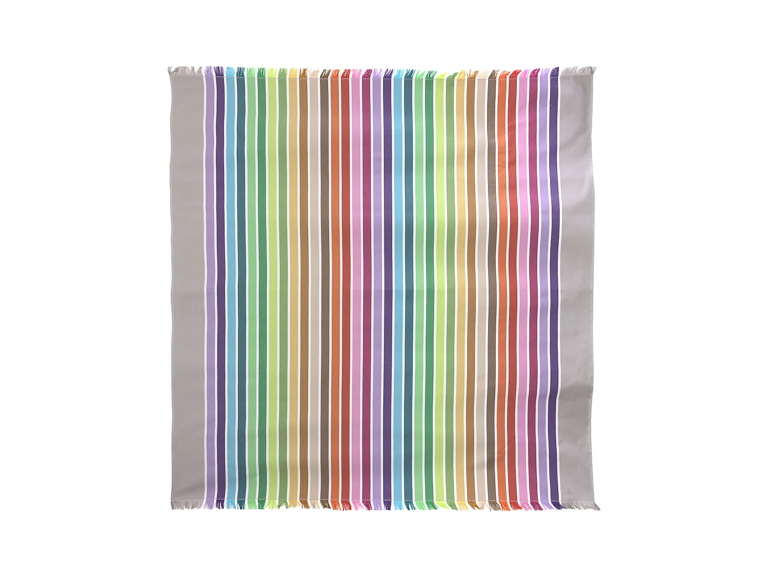 Drap de plage fouta en coton 180x180 cm ELOA multicolore