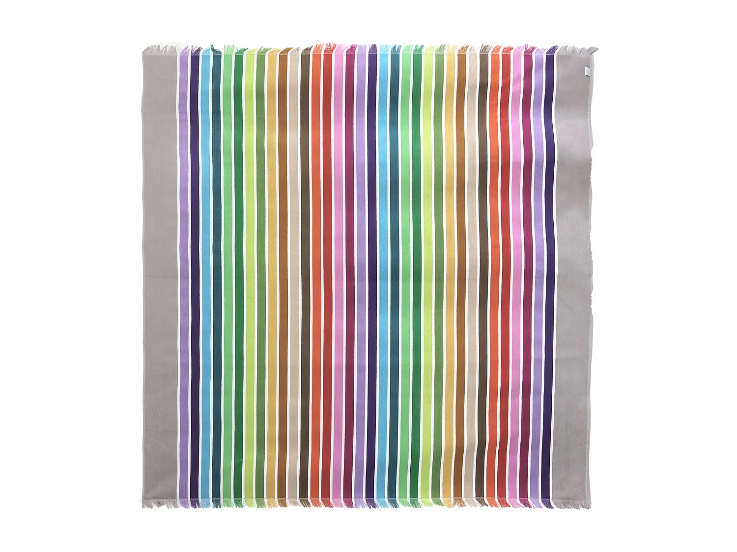 Drap de plage fouta en coton 180x180 cm ELOA multicolore