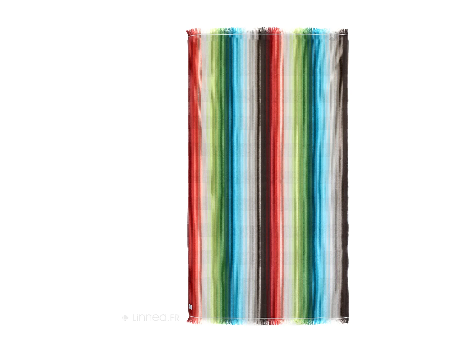 Drap de plage fouta en coton 100x180 cm YSEA multicolore