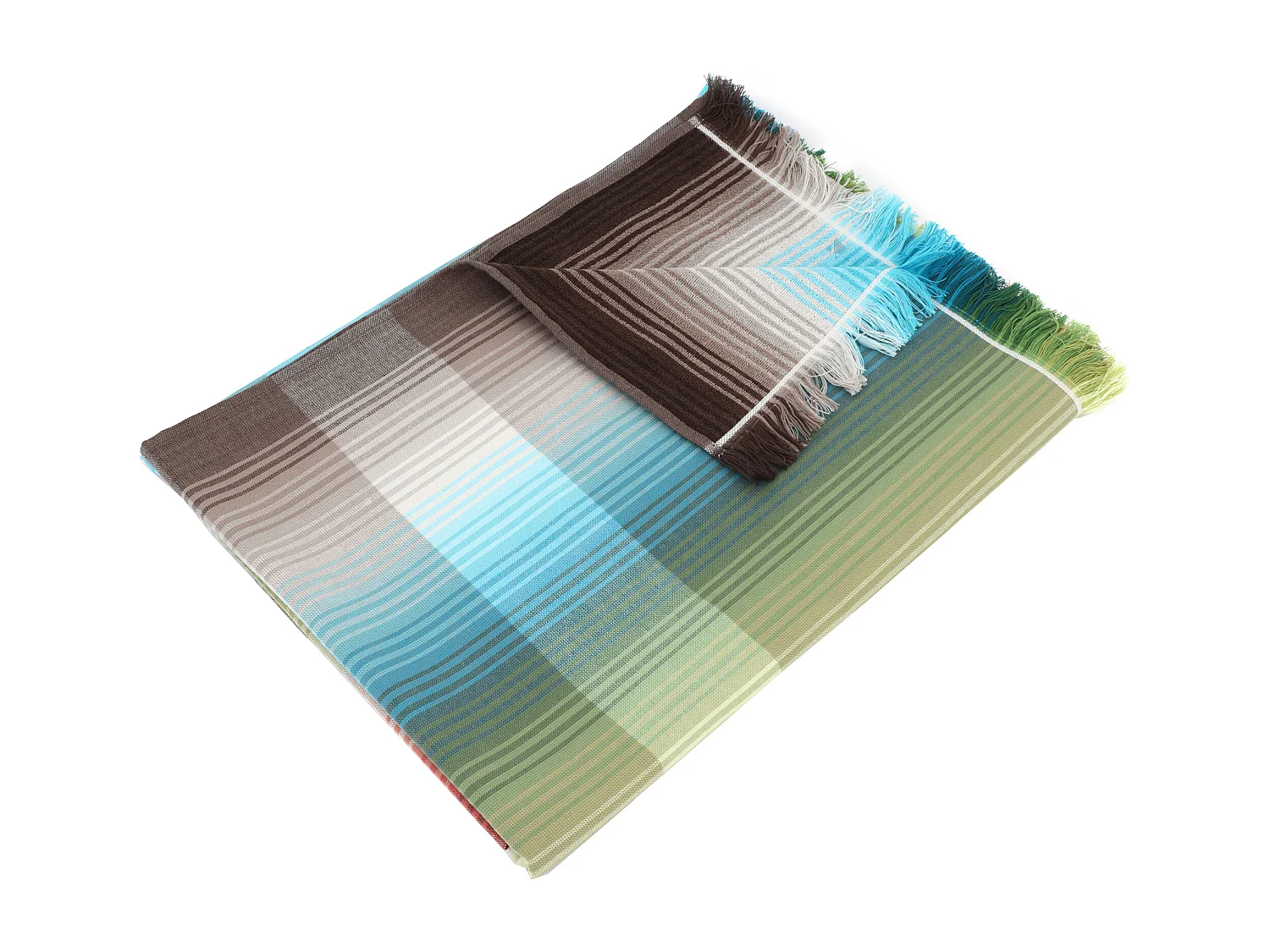 Drap de plage fouta en coton 100x180 cm YSEA multicolore