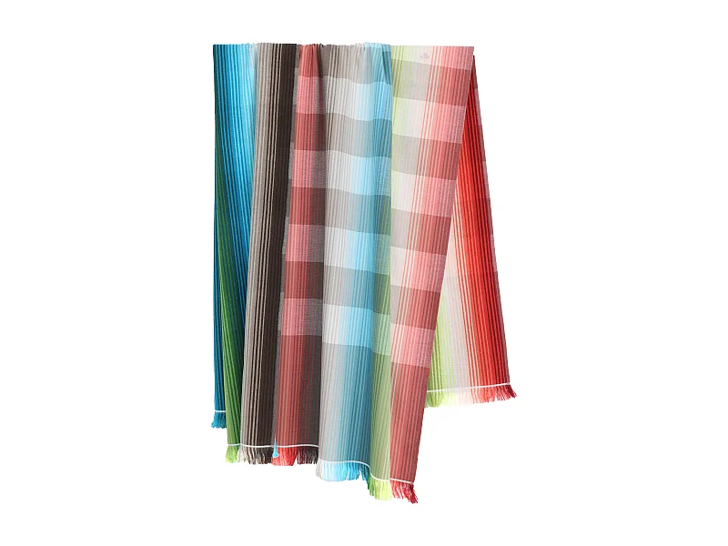 Drap de plage fouta en coton 100x180 cm YSEA multicolore