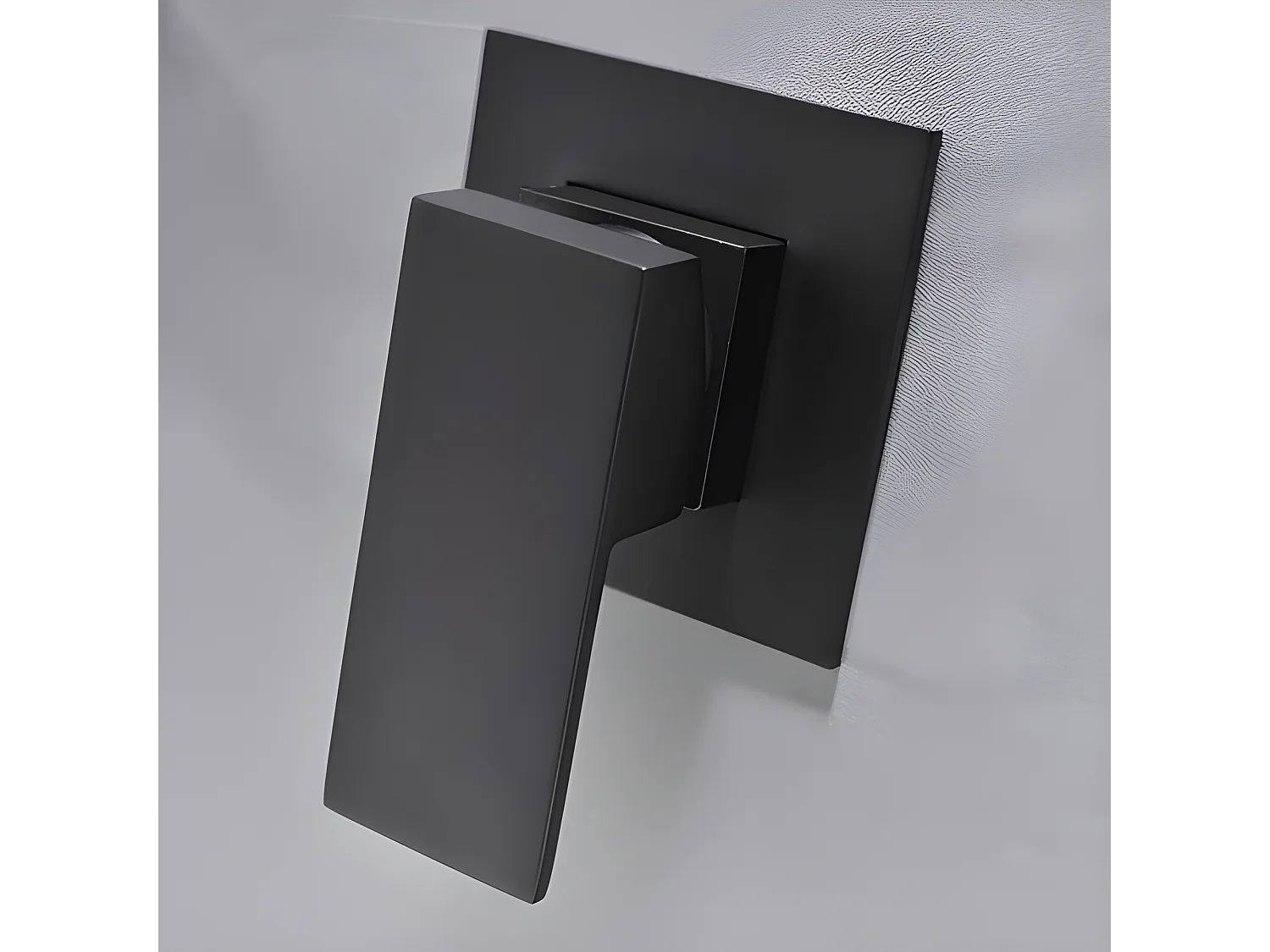 Mitigeur mural de lavabo Cascade Noir