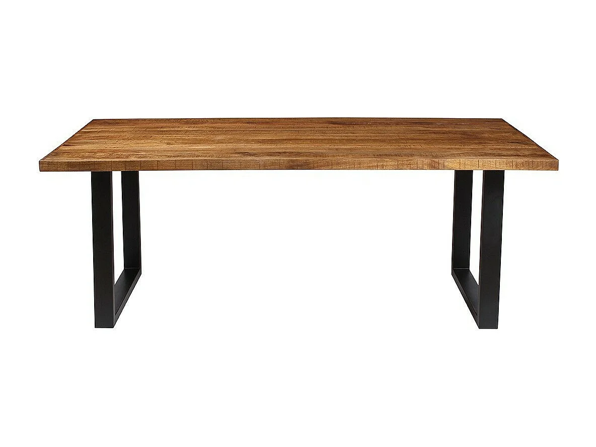 Table à manger design bois massif NIKO - Table rectangulaire 200x100
