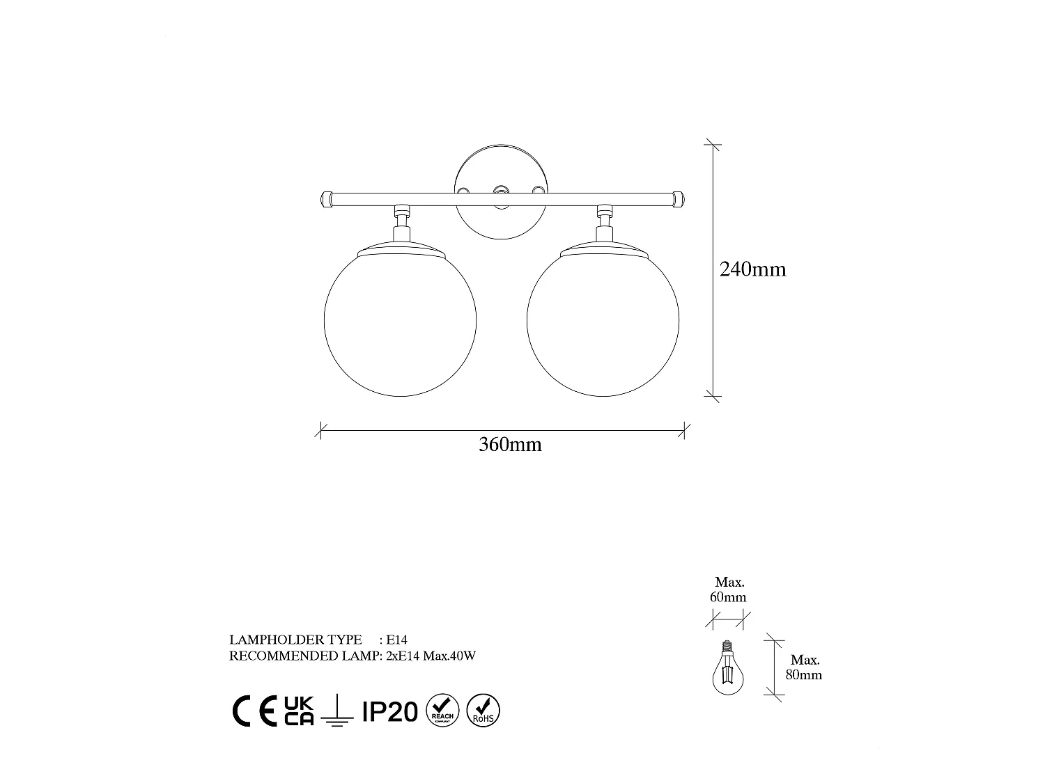 Applique Murale Interieur,  Lampe Murale Industrielle Bois, Or Shine  36x24x16 Cm