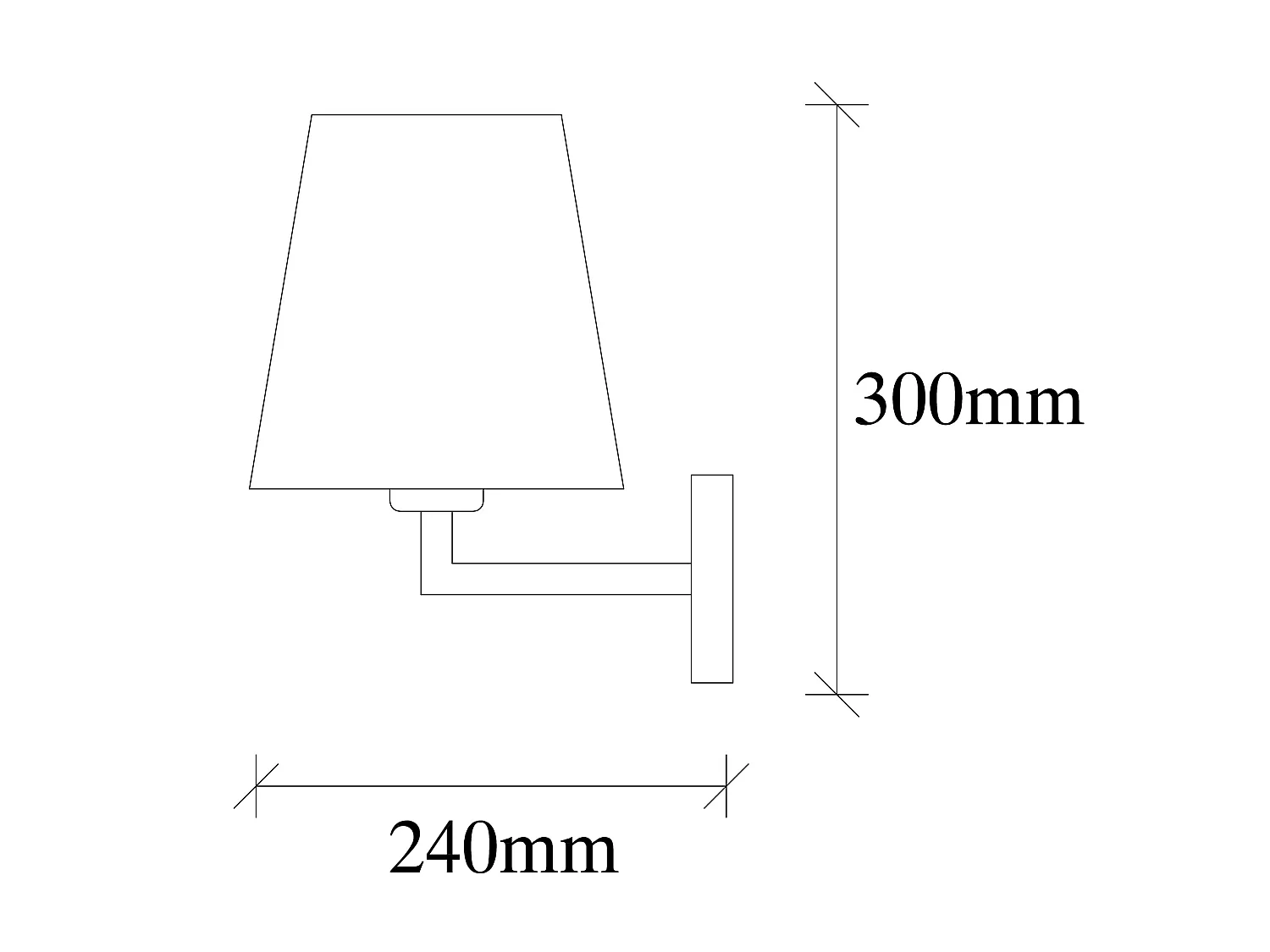 Applique Murale Interieur,  Lampe Murale Industrielle Bois, Vintage 18x24x30 Cm