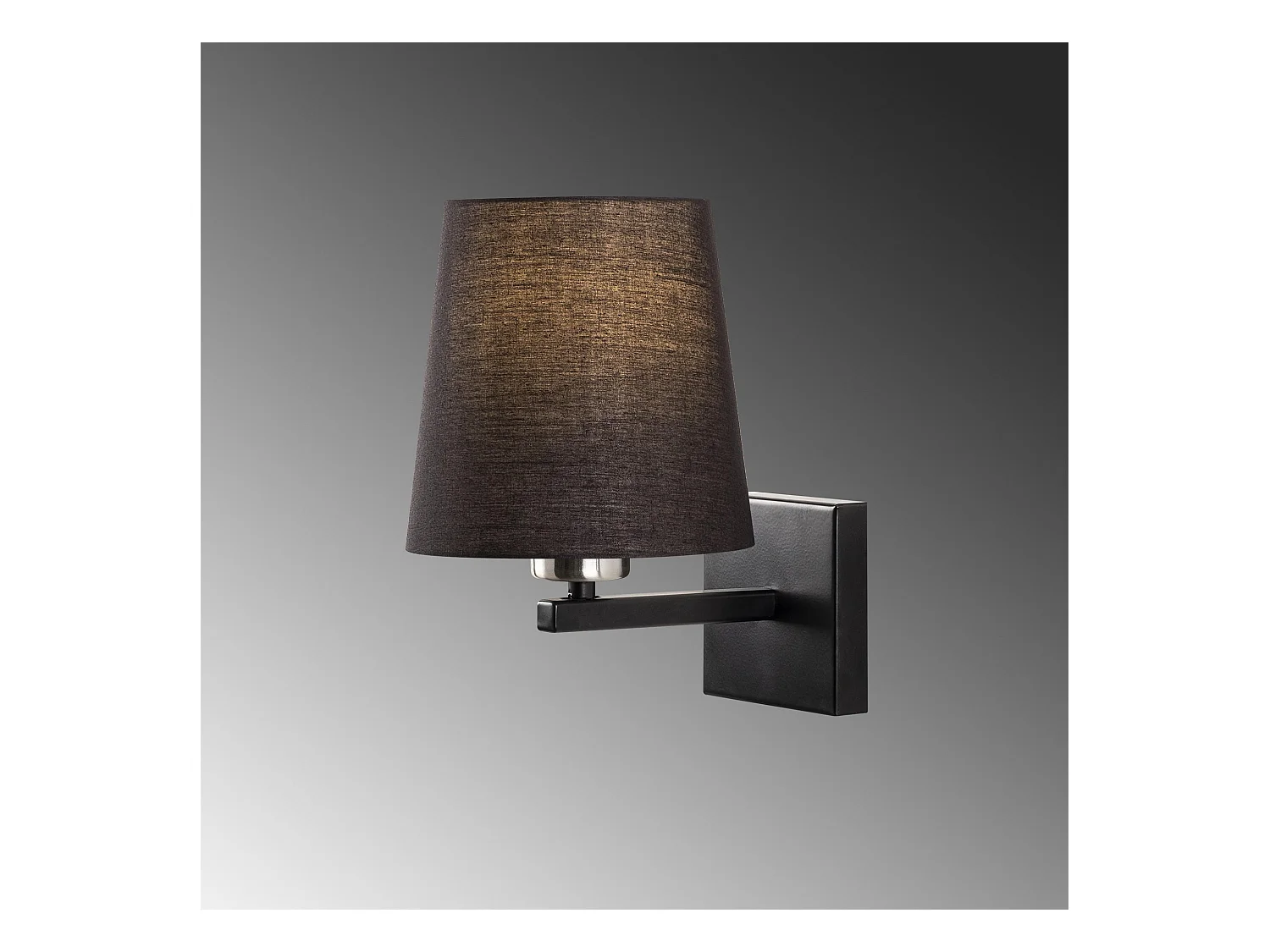 Applique Murale Interieur,  Lampe Murale Industrielle Bois, Noir 18x24x30 Cm