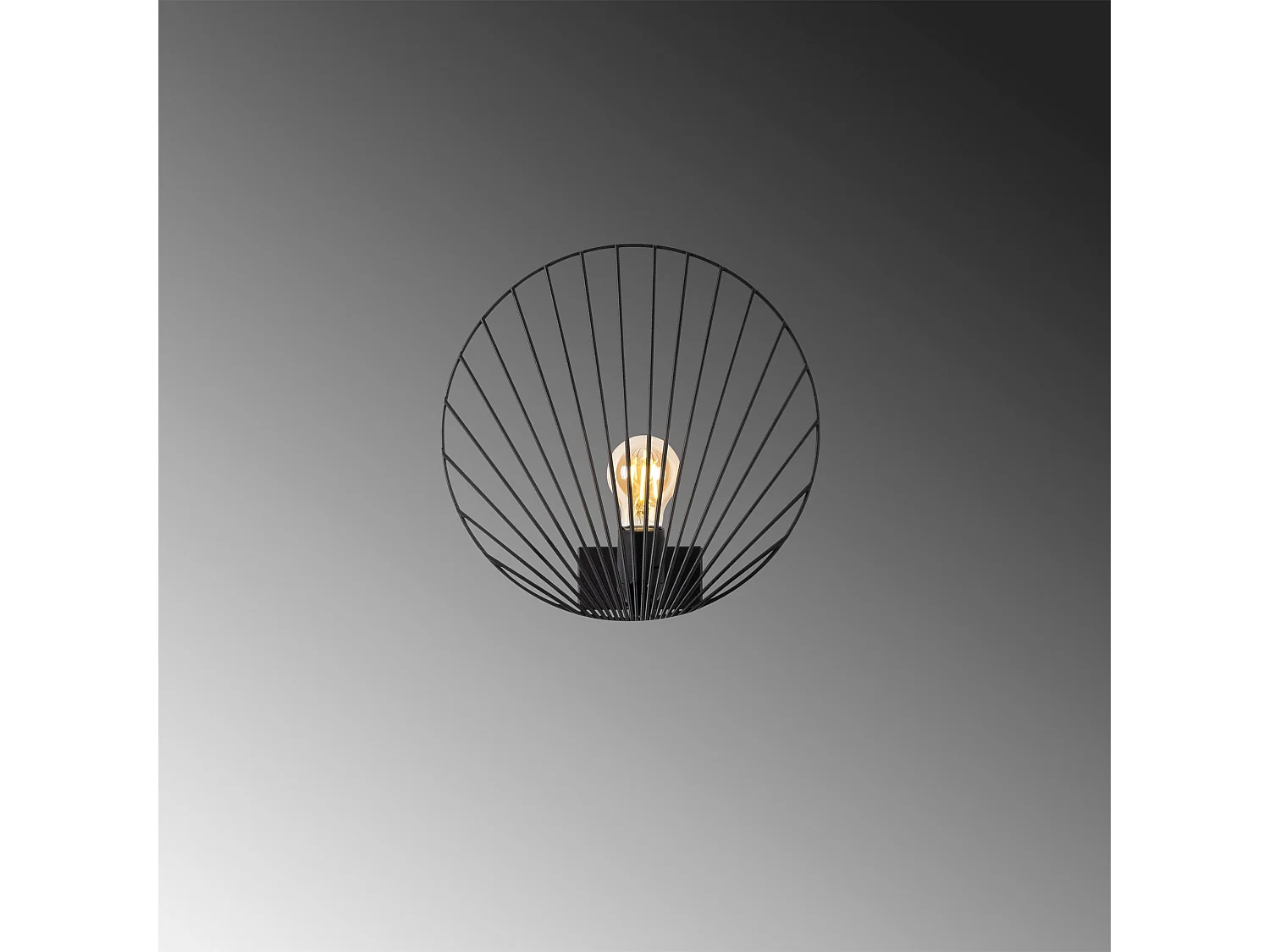 Applique Murale Interieur,  Lampe Murale Industrielle Bois, Noir 30x12x30 Cm