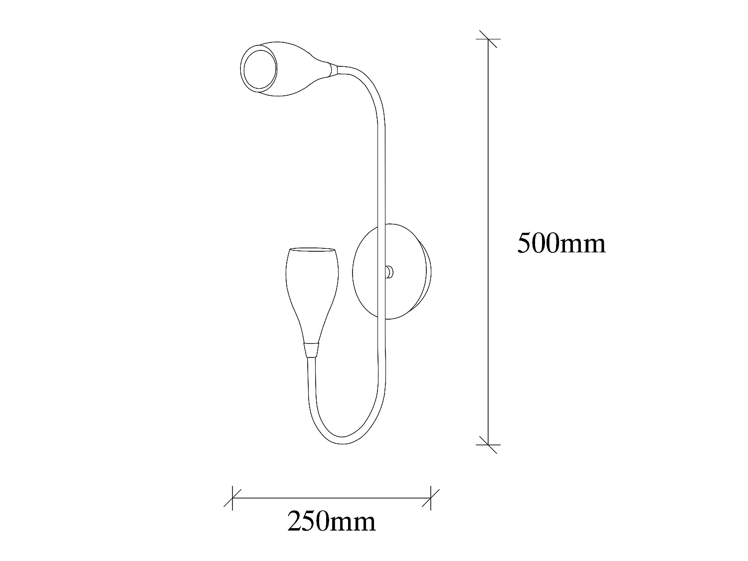 Applique Murale Interieur,  Lampe Murale Industrielle Bois, Noir 25x25x50 Cm