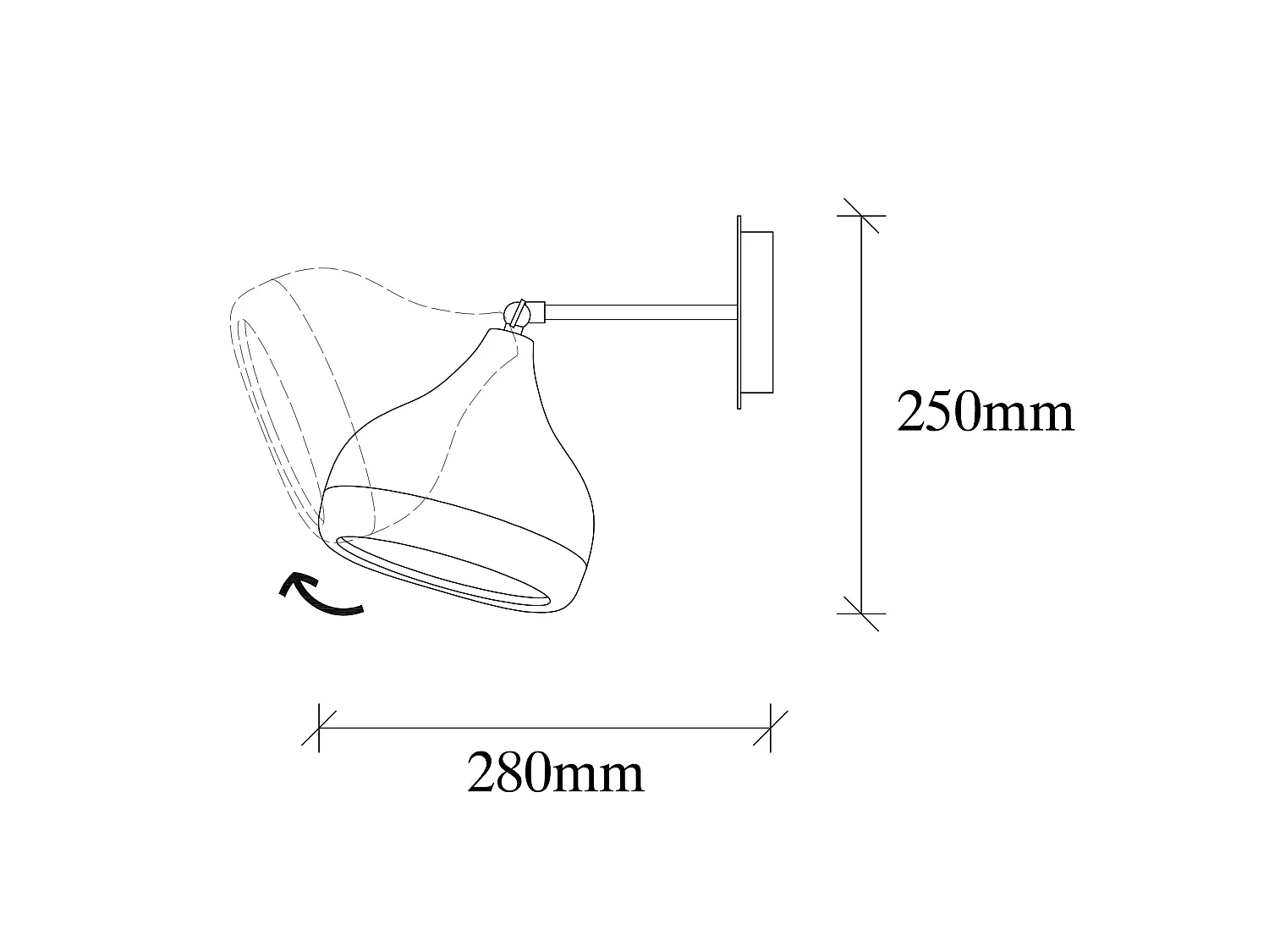 Applique Murale Interieur,  Lampe Murale Industrielle Bois, Blanc 17x28x28 Cm