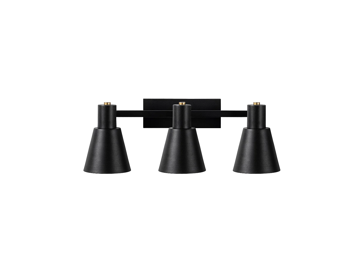 Applique Murale Interieur,  Lampe Murale Industrielle Bois, Noir 60x21x21 Cm