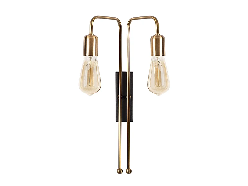 Applique Murale Interieur,  Lampe Murale Industrielle Bois, Vintage 25x20x45 Cm