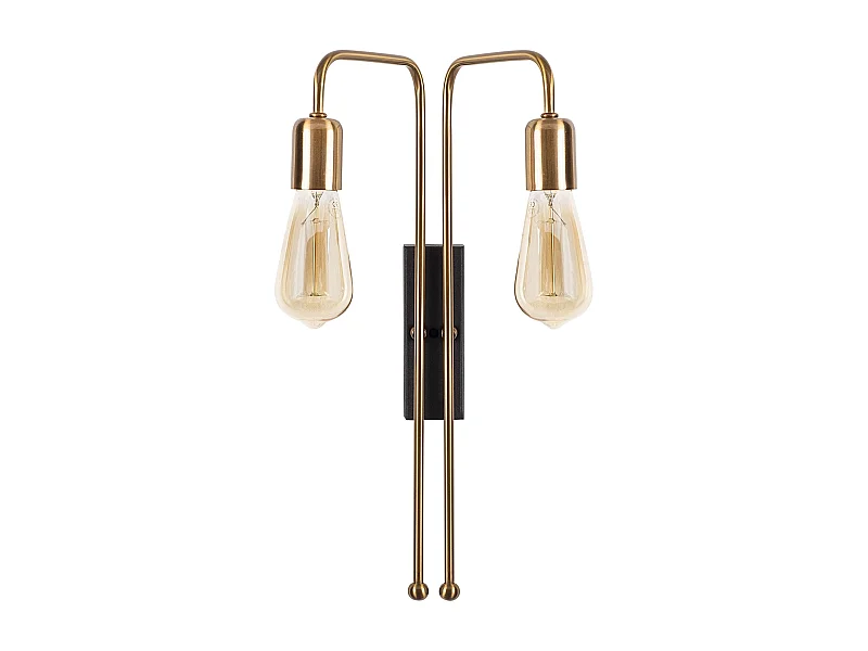 Applique Murale Interieur,  Lampe Murale Industrielle Bois, Vintage 25x20x45 Cm