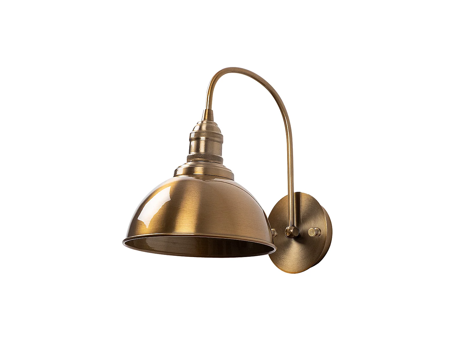 Applique Murale Interieur,  Lampe Murale Industrielle Bois, Vintage 27x27x36 Cm