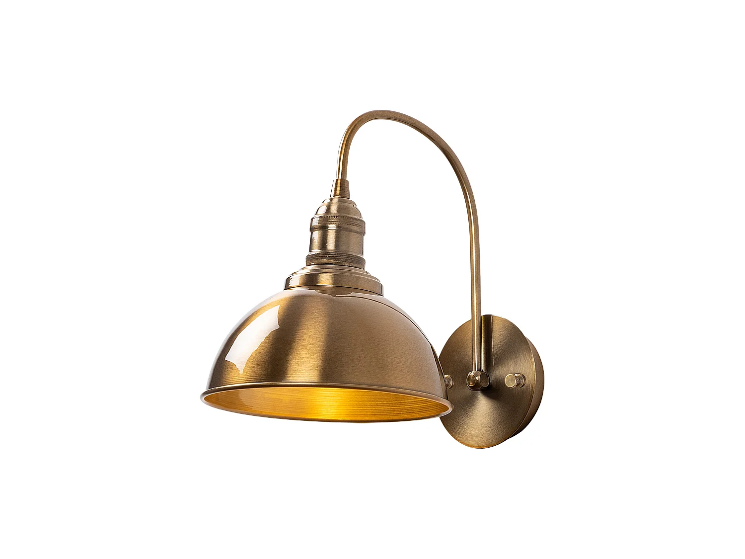 Applique Murale Interieur,  Lampe Murale Industrielle Bois, Vintage 27x27x36 Cm