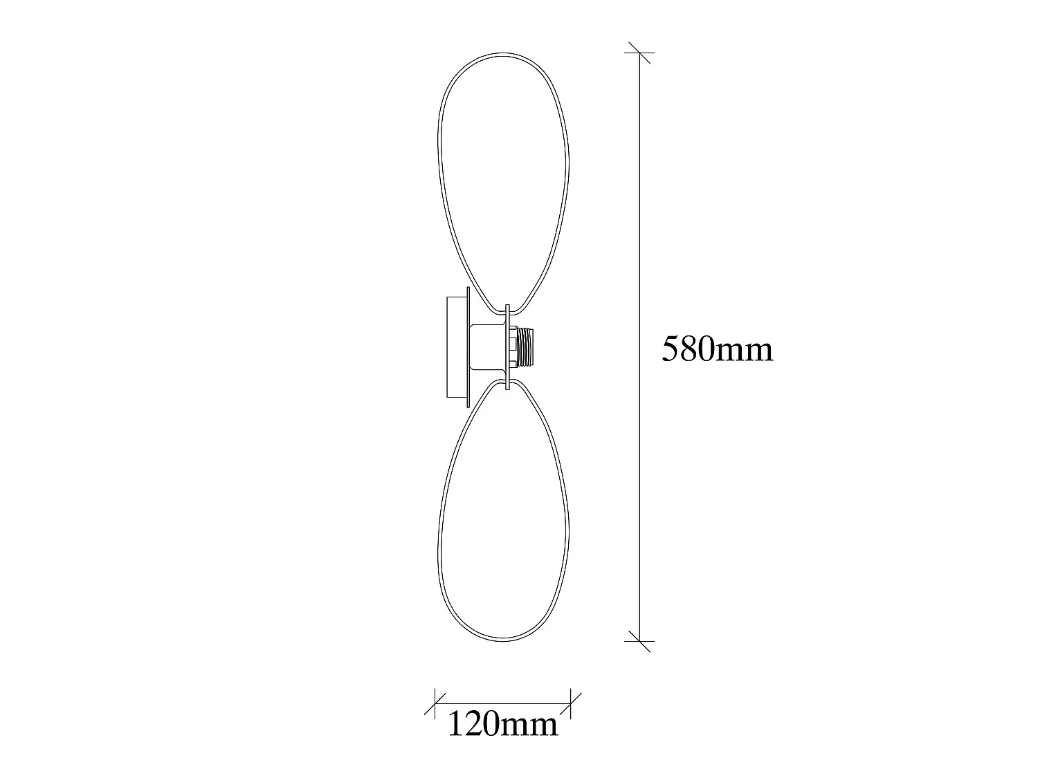 Applique Murale Interieur,  Lampe Murale Industrielle Bois, Blanc 58x12x58 Cm