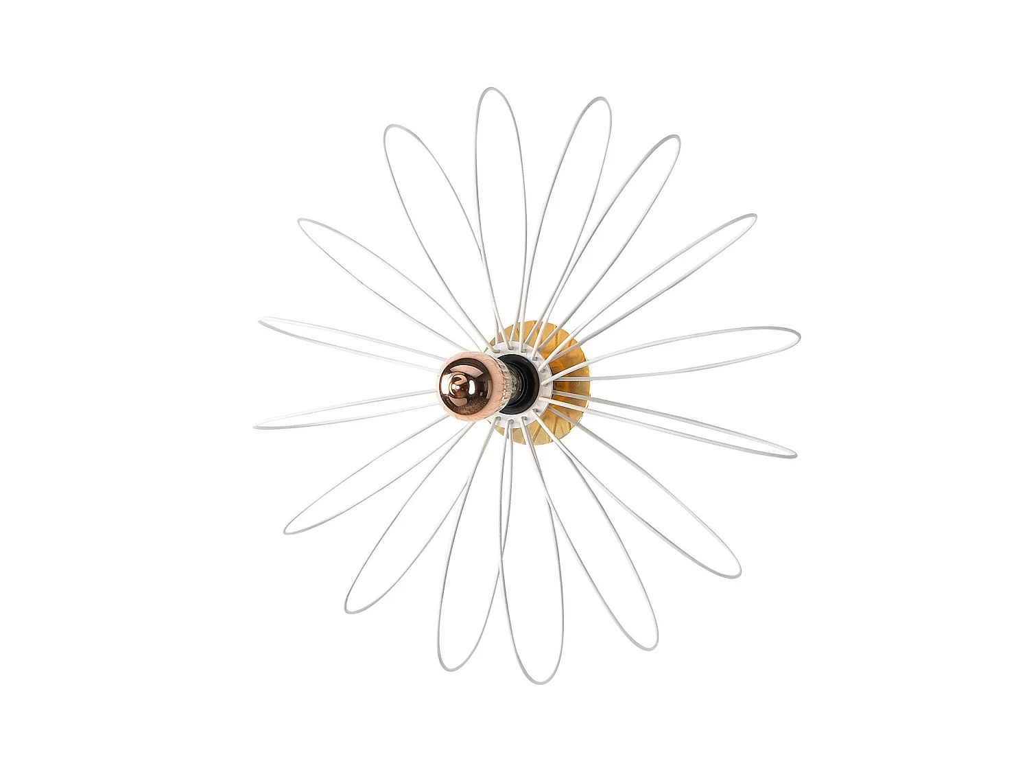 Applique Murale Interieur,  Lampe Murale Industrielle Bois, Blanc 58x12x58 Cm