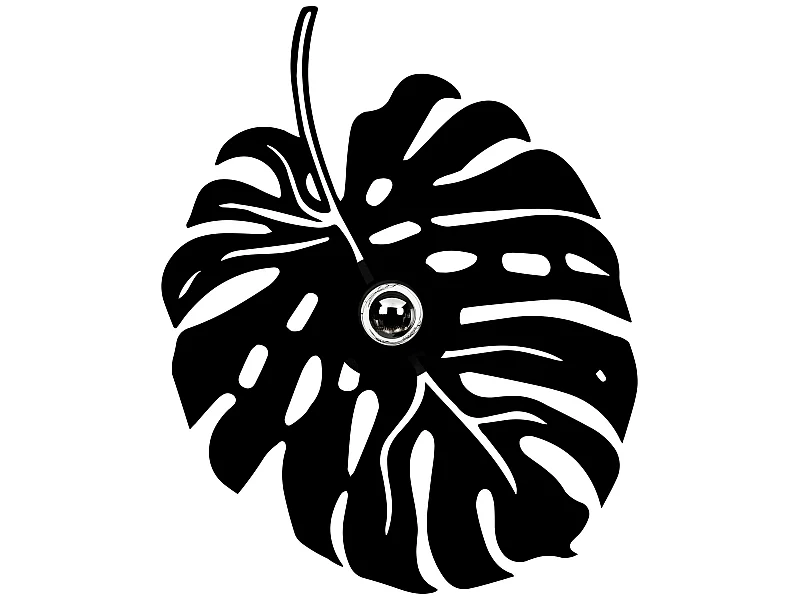 Applique Murale Interieur,  Design En Bois Et En Mdf, Noir 45x12x55 Cm