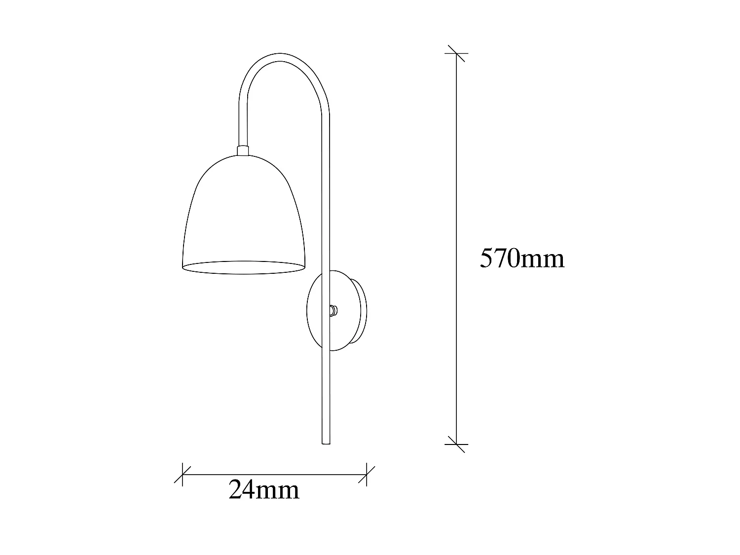 Applique Murale Interieur,  Lampe Murale Industrielle Bois, Noir 16x24x57 Cm