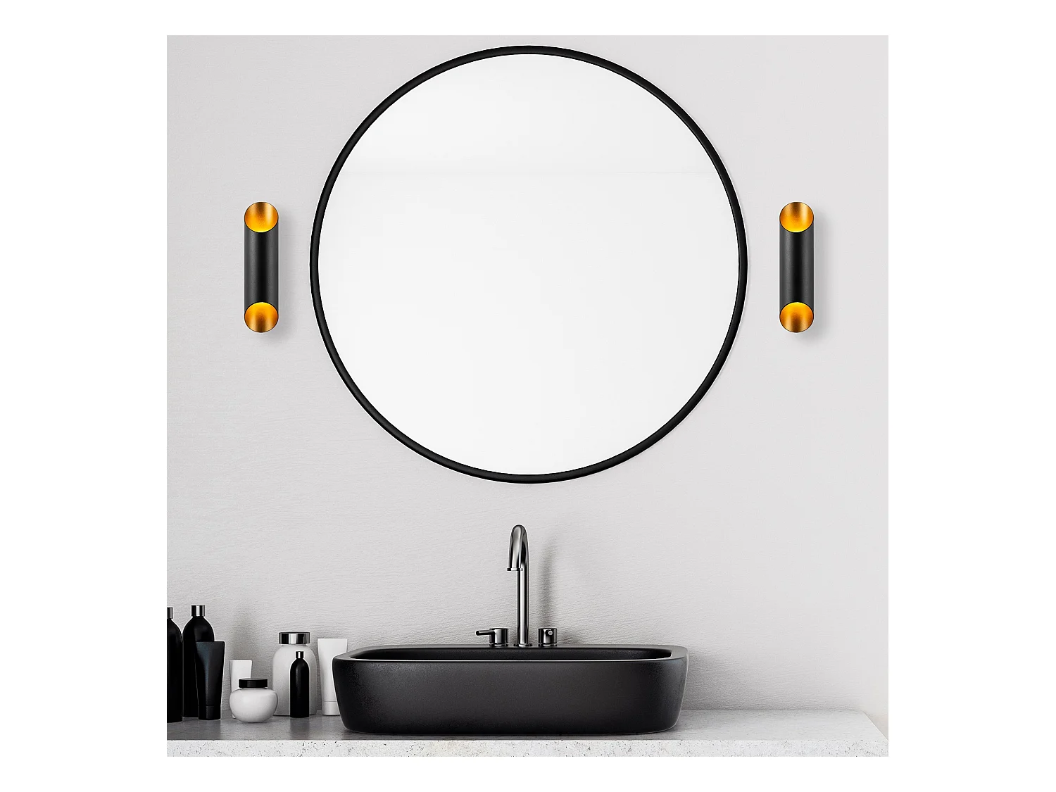 Applique Murale Interieur,  Lampe Murale Industrielle Bois, Noir 8x12x30 Cm