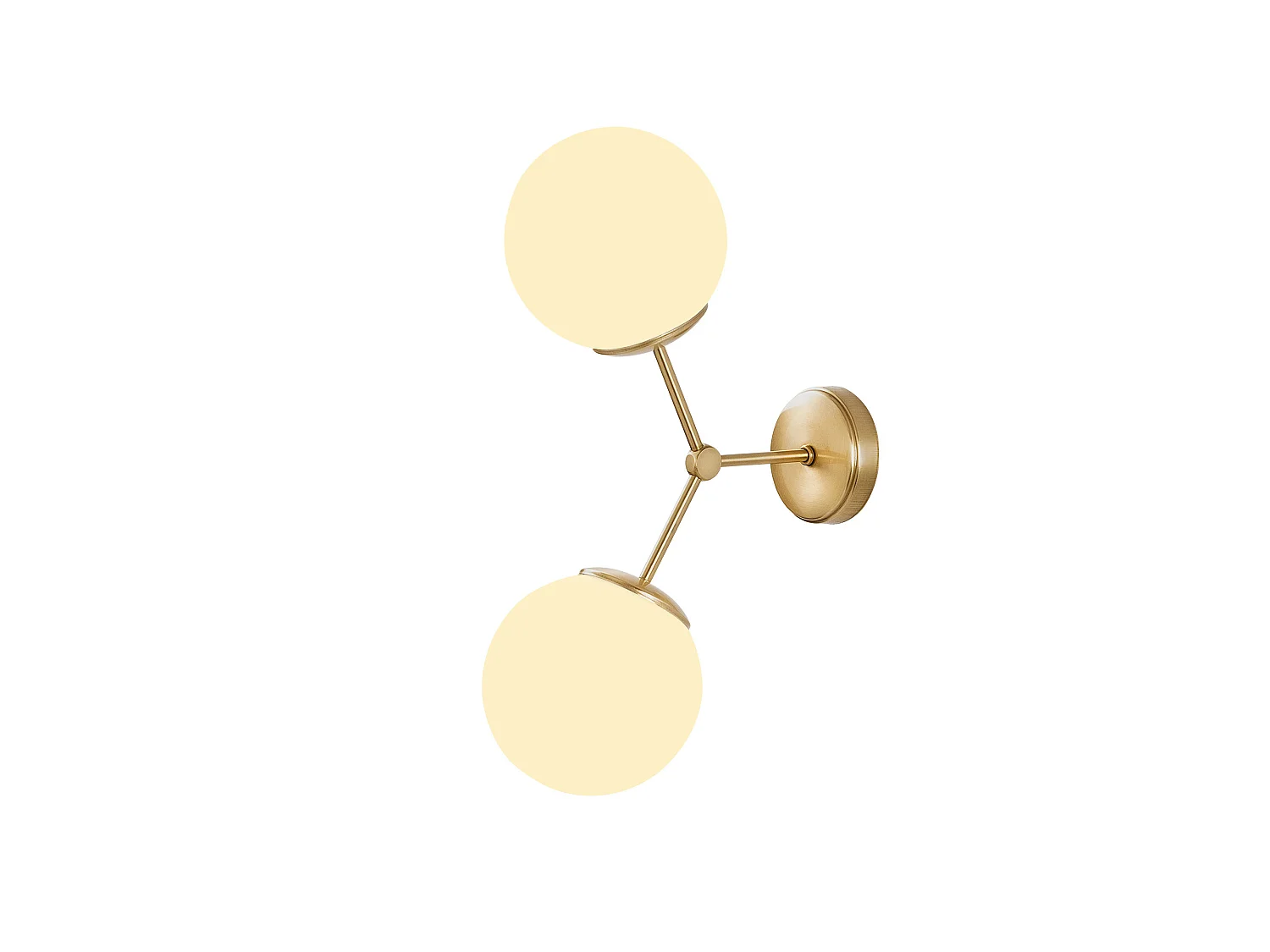 Applique Murale Interieur,  Lampe Murale Industrielle Bois, Jaune 28x15x44 Cm