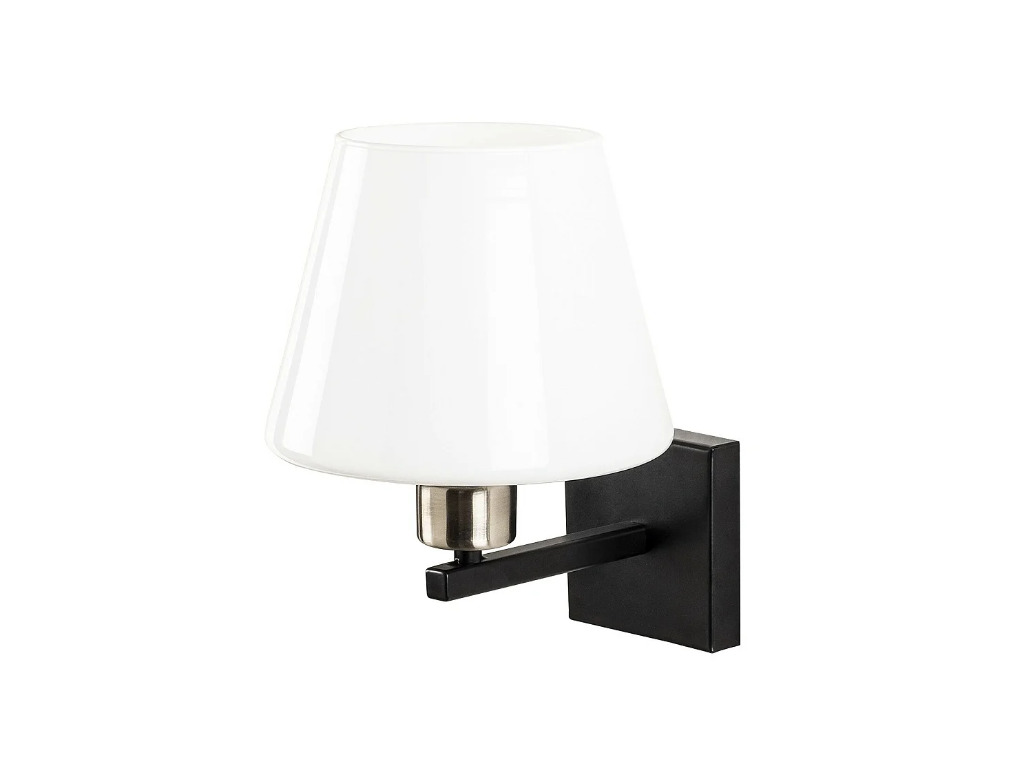 Applique Murale Interieur,  Lampe Murale Industrielle Bois, Noir 22x25x25 Cm