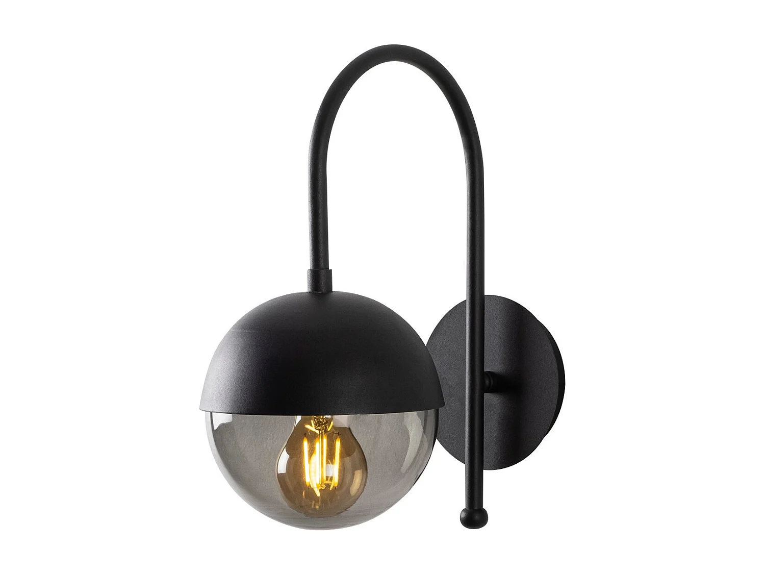 Applique Murale Interieur,  Lampe Murale Industrielle Bois, Noir 15x25x30 Cm