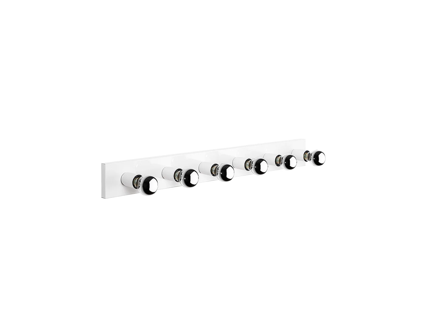 Applique Murale Interieur,  Lampe Murale Industrielle Bois, Blanc 10x10x91 Cm