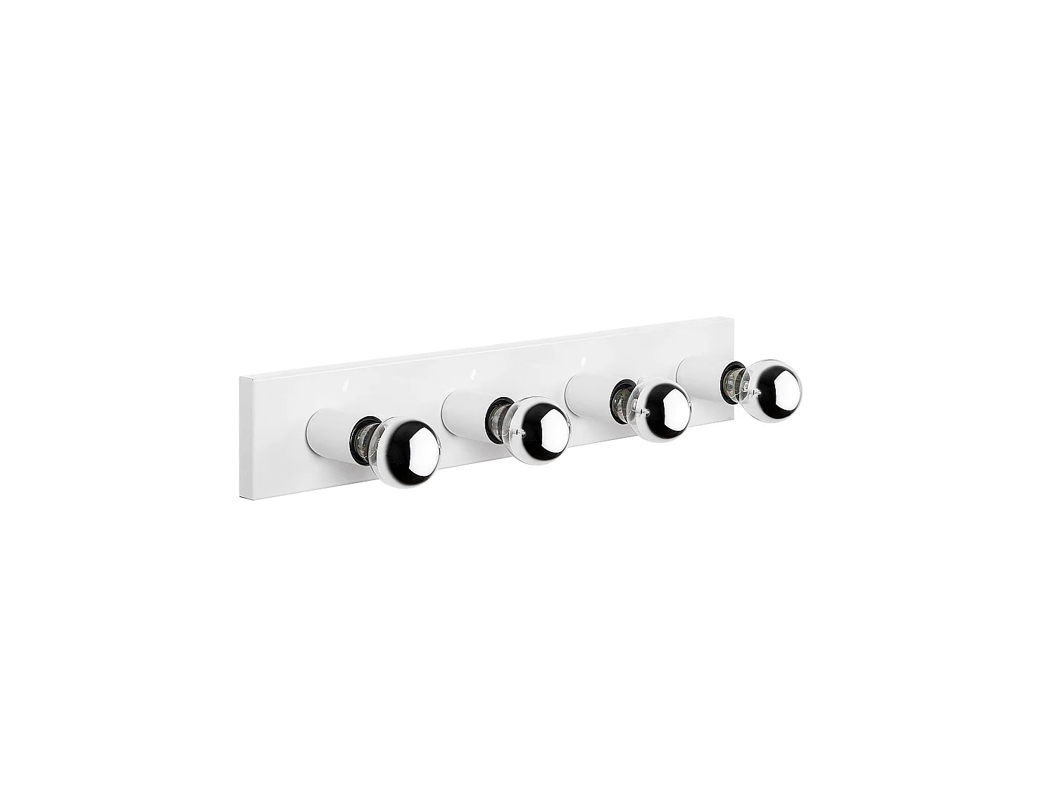 Applique Murale Interieur,  Lampe Murale Industrielle Bois, Blanc 10x10x60 Cm